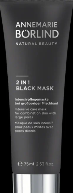 Annemarie Börlind 2 IN 1 Black Mask
