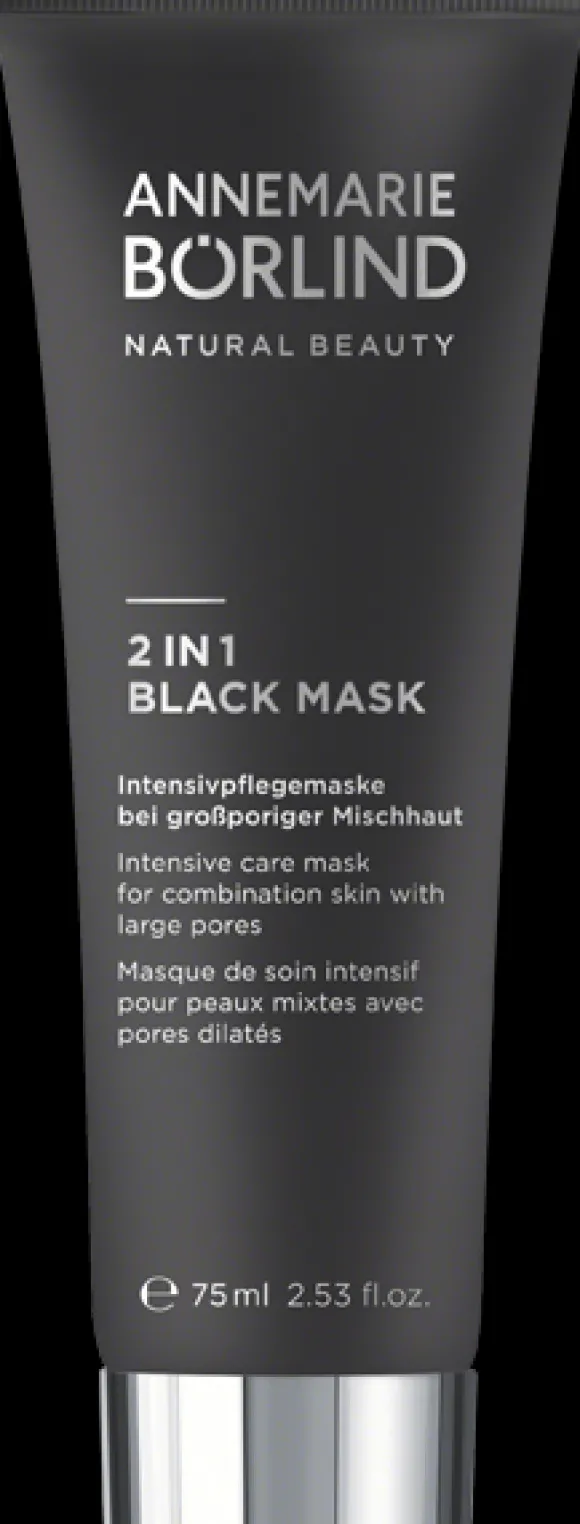 Annemarie Börlind 2 IN 1 Black Mask