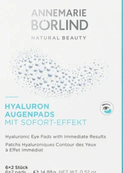 Annemarie Börlind Hyaluron Augenpads mit Sofort-Effekt