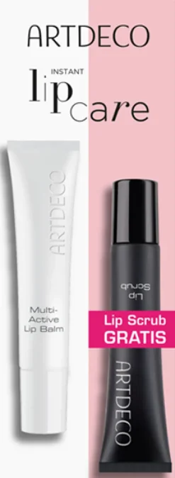 Artdeco Lip Scrub & Balm Set = Lip Scrub 8 ml + Multi-Active Lip Balm 8 ml