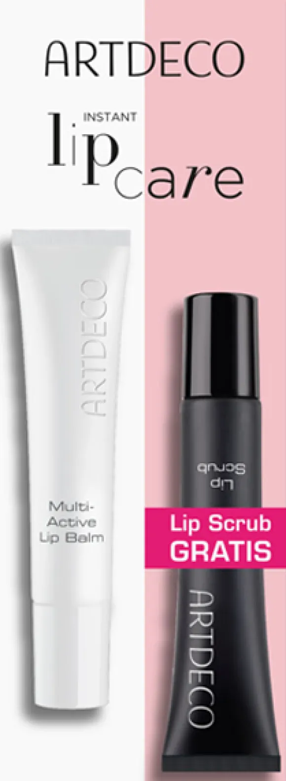 Artdeco Lip Scrub & Balm Set = Lip Scrub 8 ml + Multi-Active Lip Balm 8 ml