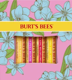 Burt's Bees In Full Bloom Lip Balm Gift Set