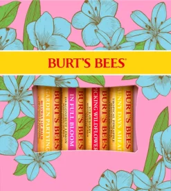 Burt's Bees In Full Bloom Lip Balm Gift Set