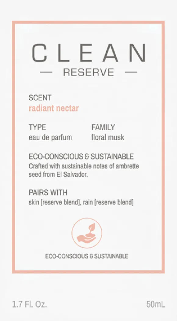 Clean Reserve Radiant Nectar EdP Nat. Spray