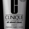 Clinique All About Clean Charcoal Mask + Scrub Anti Pollution