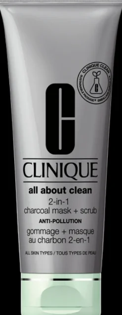 Clinique All About Clean Charcoal Mask + Scrub Anti Pollution