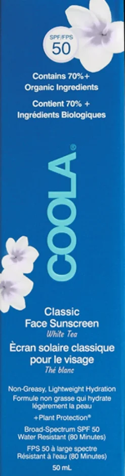 Coola Classic Face Lotion White Tea SPF 50