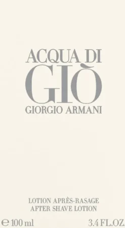 Giorgio Armani Acqua di Giò Pour Homme Lotion Après-Rasage
