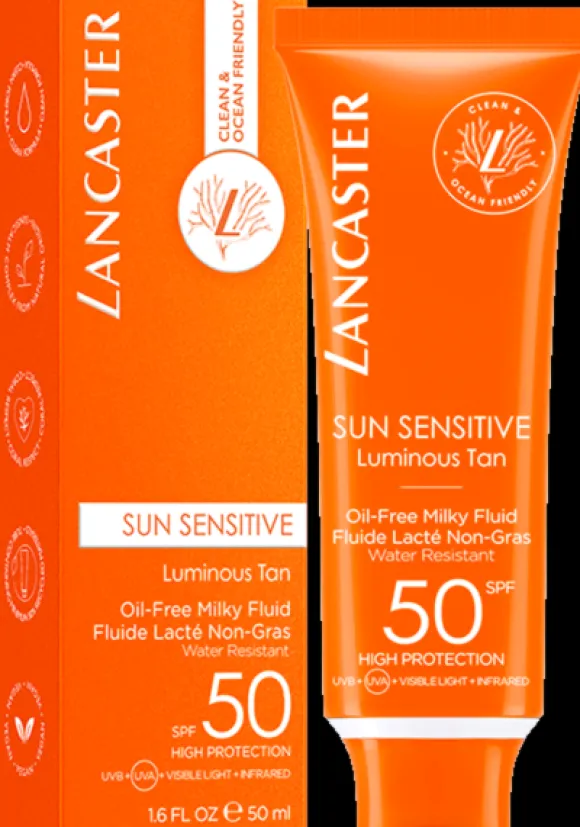 Lancaster Sun Sensitive Luminous Tan Oil-Free Milky Fluid SPF 50