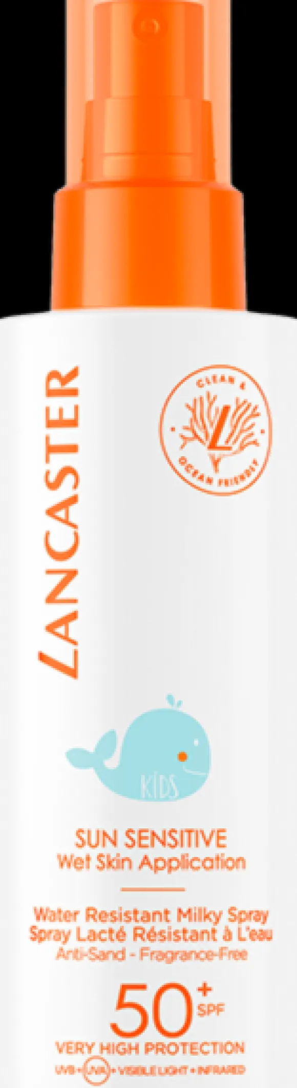Lancaster Sun Sensitive Wet Skin Applikation Water Restistant Milky Spray SPF 50+