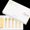 Maison Francis Kurkdjian Baccarat Rouge 540 Travel Set = Globe Trotter Travel Spray Case Golden Edition + 5x Eau de Parfum 11 ml