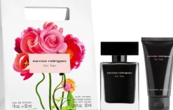 Narciso Rodriguez For Her Shopping Bag Set = EdT Nat. Spray 30 ml + Body Lotion 50 ml
