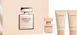 Narciso Rodriguez Narciso Poudrée X-Mas Set = EdP Nat. Spray 50 ml + Body Lotion 50 ml + Shower Gel 50 ml