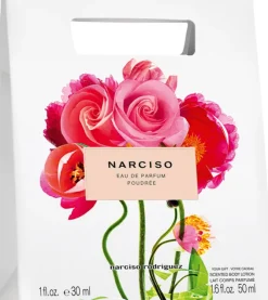 Narciso Rodriguez Narciso Poudrée Shopping Bag Set = EdP Nat. Spray 30 ml + Body Lotion 50 ml