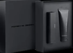 Porsche Design "180 Black" Set = EdT Nat. Spray 100 ml + Hair & Body Shampoo 200 ml