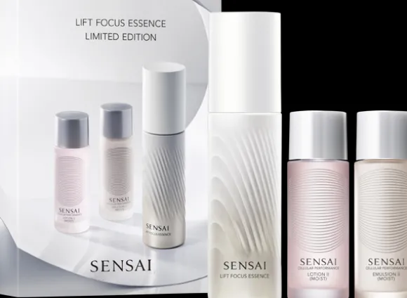 Sensai Expert Items Lift Focus Essence Set = Lift Focus Essence 40 ml + CP Lotion II 20 ml + CP Emulsion II 20 ml