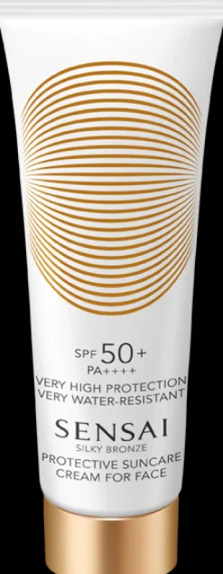 Sensai Silky Bronze Protective Suncare Cream for Face 50+