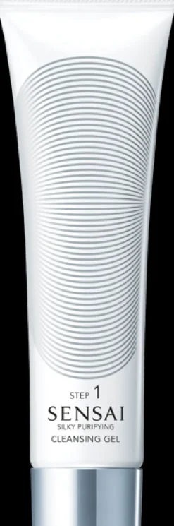 Sensai Silky Purifying Cleansing Gel with Scrub Step 1