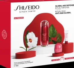 Shiseido Ultimune Eyecare Set = Power Inf. Eye Concentrate 15 ml + Power Inf. Concentrate 5 ml + Ess.Energy Hydrating Cream 15 ml