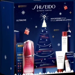 Shiseido Ultimune Holiday Kit = Power Inf.Conc.50ml + D.P.Clarif.Cleans.Foam 30ml + D.P.Treatm.Softener 30ml + Power Inf. Eye Conc. 3ml