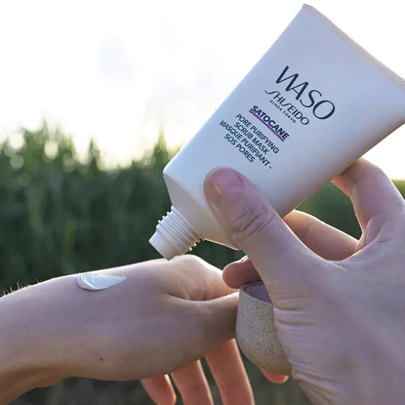 Shiseido Waso Satocane Pore Purifying Scrub Mask