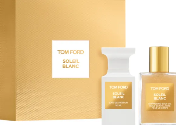 TOM FORD Soleil Blanc EdP Set + Mini Shimmering Body Oil Gold