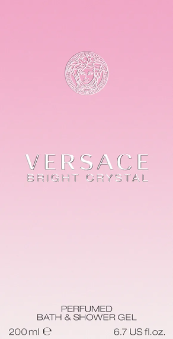 Versace Bright Crystal Perfumed Bath & Shower Gel