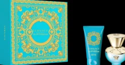 Versace Dylan Turquoise Set = EdT Nat. Spray 30 ml + Bodygel 50 ml